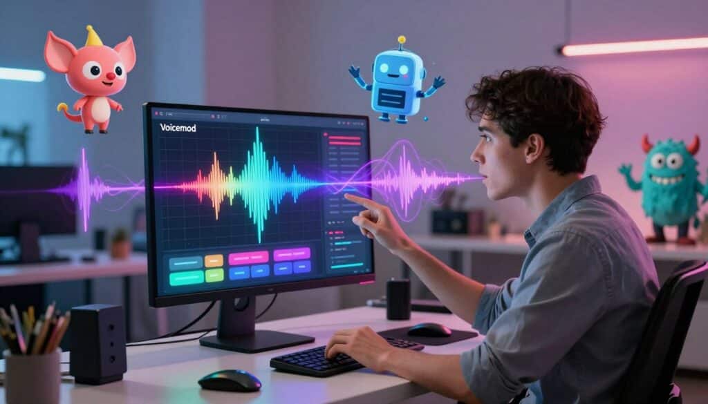 efeitos de voz Voicemod