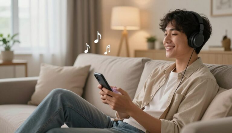 escutar música cristã no celular