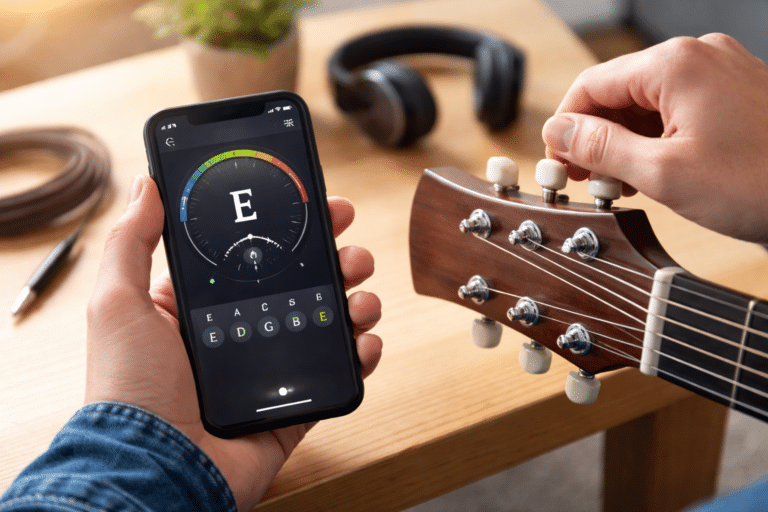 Aplicativo para afinar violão sem precisar de afinador físico