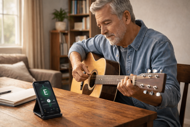 Veja como afinar violão usando apenas o celular