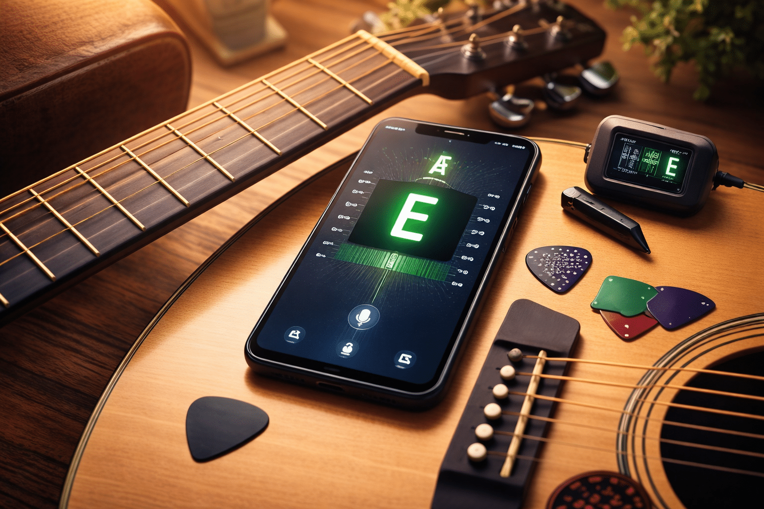 Como Afinar Violão com Aplicativo Grátis no Celular