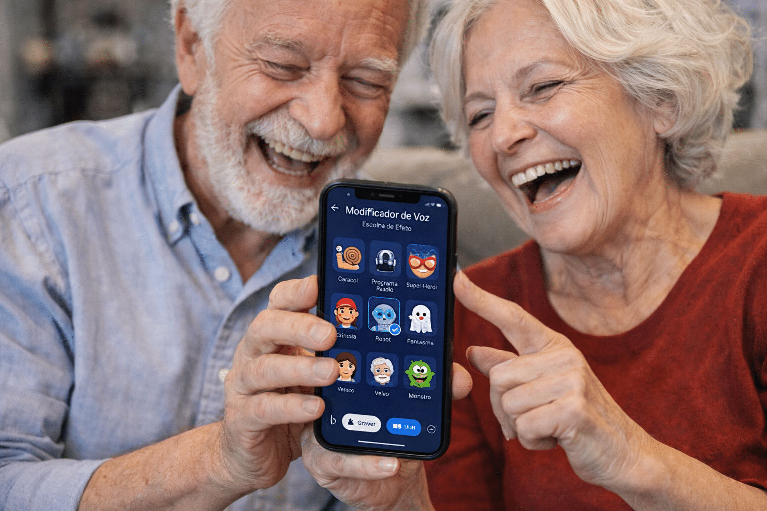 Aplicativos grátis para mudar a voz em áudio e chamadas