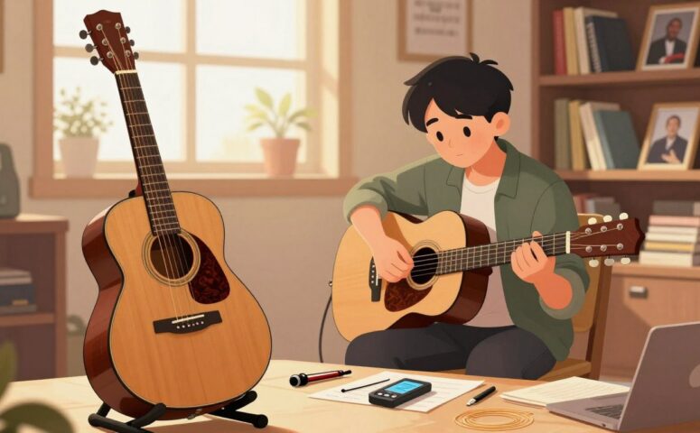 Nunca mais toque desafinado: aprenda a afinar o violão fácil