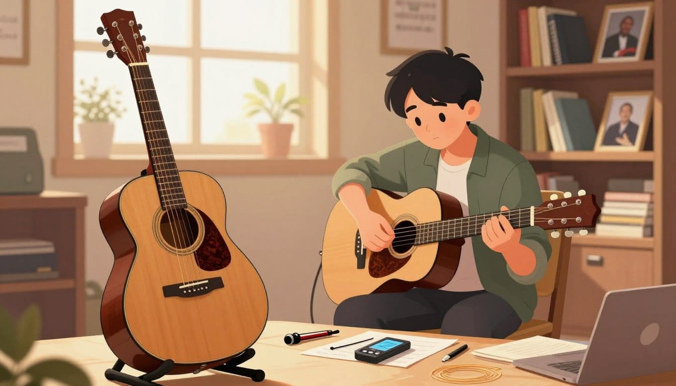 Nunca mais toque desafinado: aprenda a afinar o violão fácil