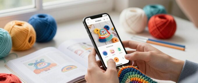 Aprenda Crochê com Aplicativos Grátis no Celular