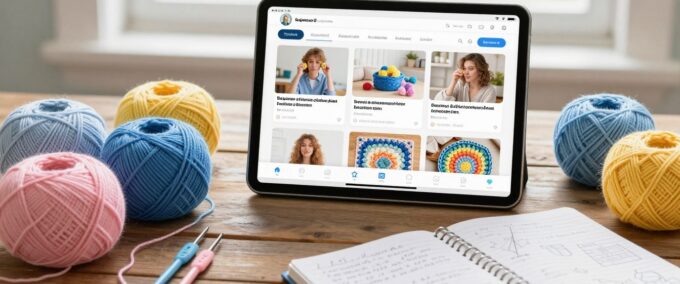 Apps de Crochê para Iniciantes e Avançados