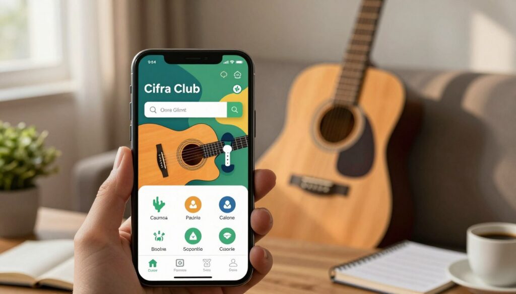 Cifra Club app afinar violão Cifra Club app afinar violão