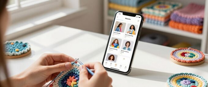 Aprenda Crochê Com Aplicativos Grátis No Celular