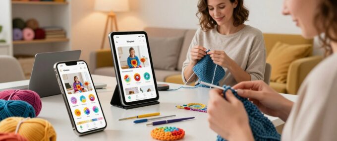 Crochê Fácil Com Aplicativos Gratuitos E Práticos