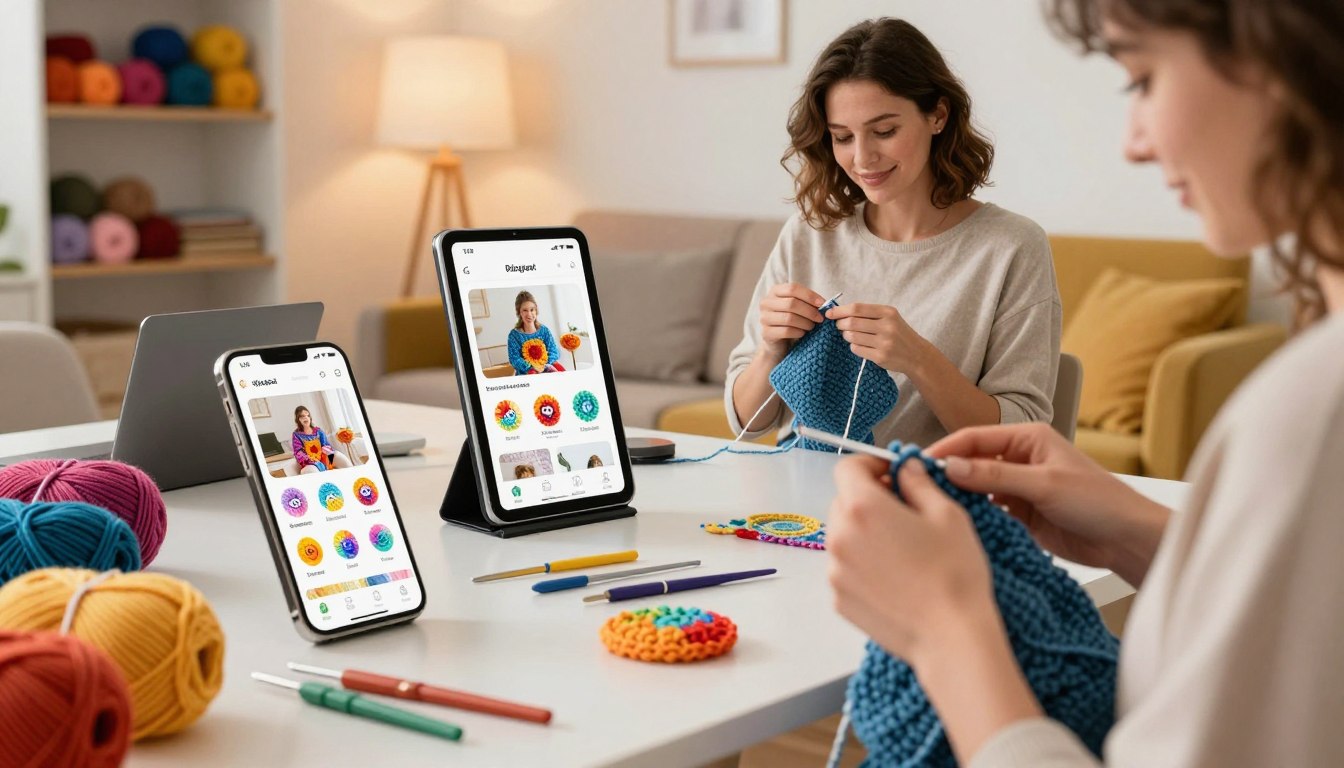 Crochê Fácil Com Aplicativos Gratuitos E Práticos