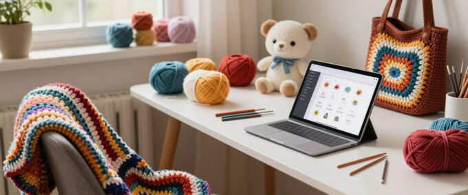 Crie Peças Incríveis Com Apps De Crochê Grátis