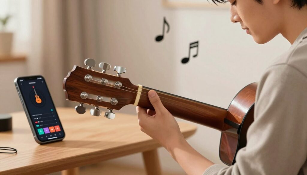 afinar o violão corretamente