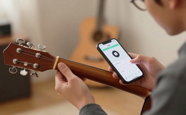 Aplicativos gratuitos para afinar violão com facilidade no celular