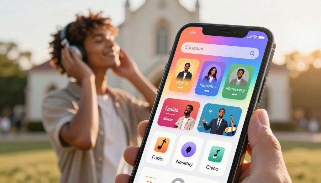 aplicativo de louvores gospel