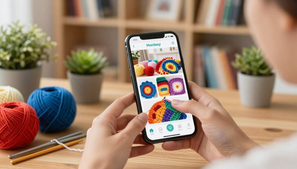 aplicativo para aprender crochê