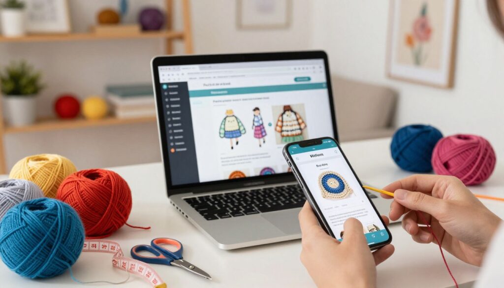 aplicativos de crochê