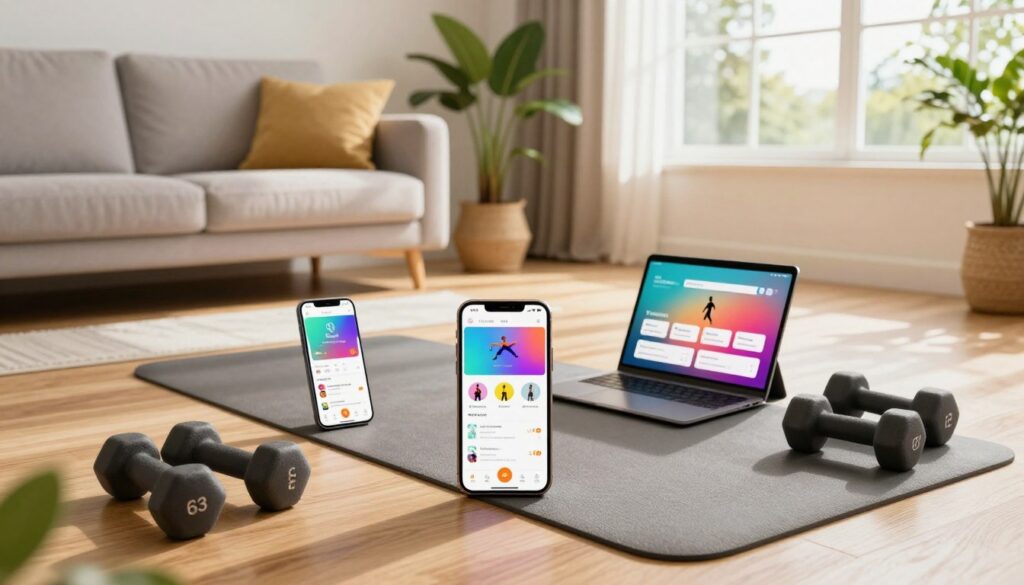 aplicativos de treino físico em casa