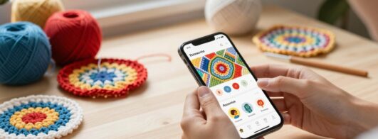 Aplicativos gratuitos para aprender crochê de forma fácil no celular