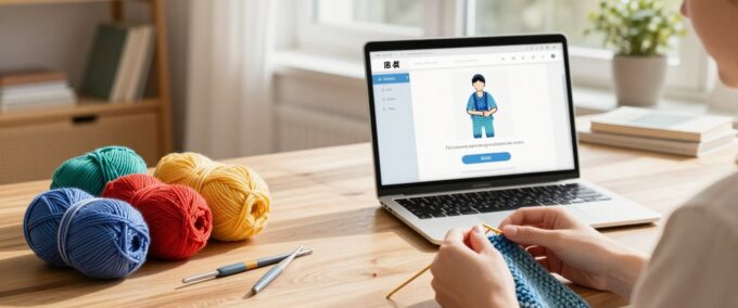 Como aprender crochê usando aplicativos gratuitos e simples