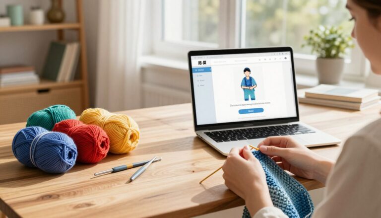 Como aprender crochê usando aplicativos gratuitos e simples