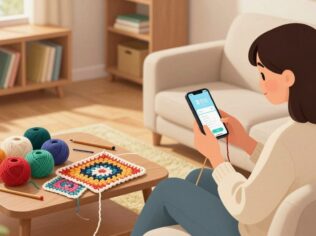 Aprender crochê ficou fácil com aplicativos gratuitos passo a passo