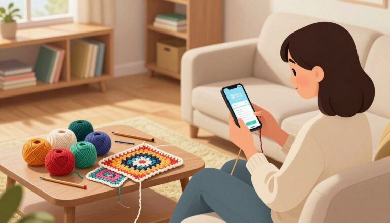 Aprender crochê ficou fácil com aplicativos gratuitos passo a passo