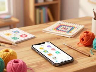 Aplicativos gratuitos que ajudam você a aprender crochê rápido