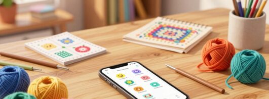 Aplicativos gratuitos que ajudam você a aprender crochê rápido