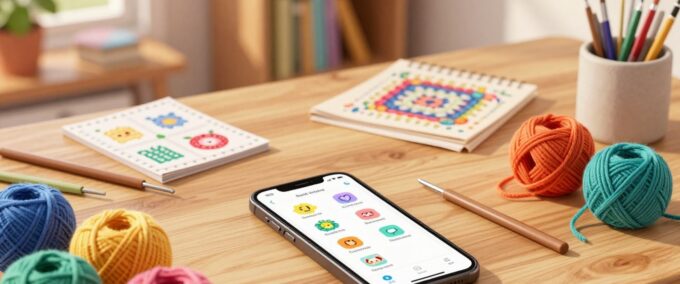 Aplicativos gratuitos que ajudam você a aprender crochê rápido