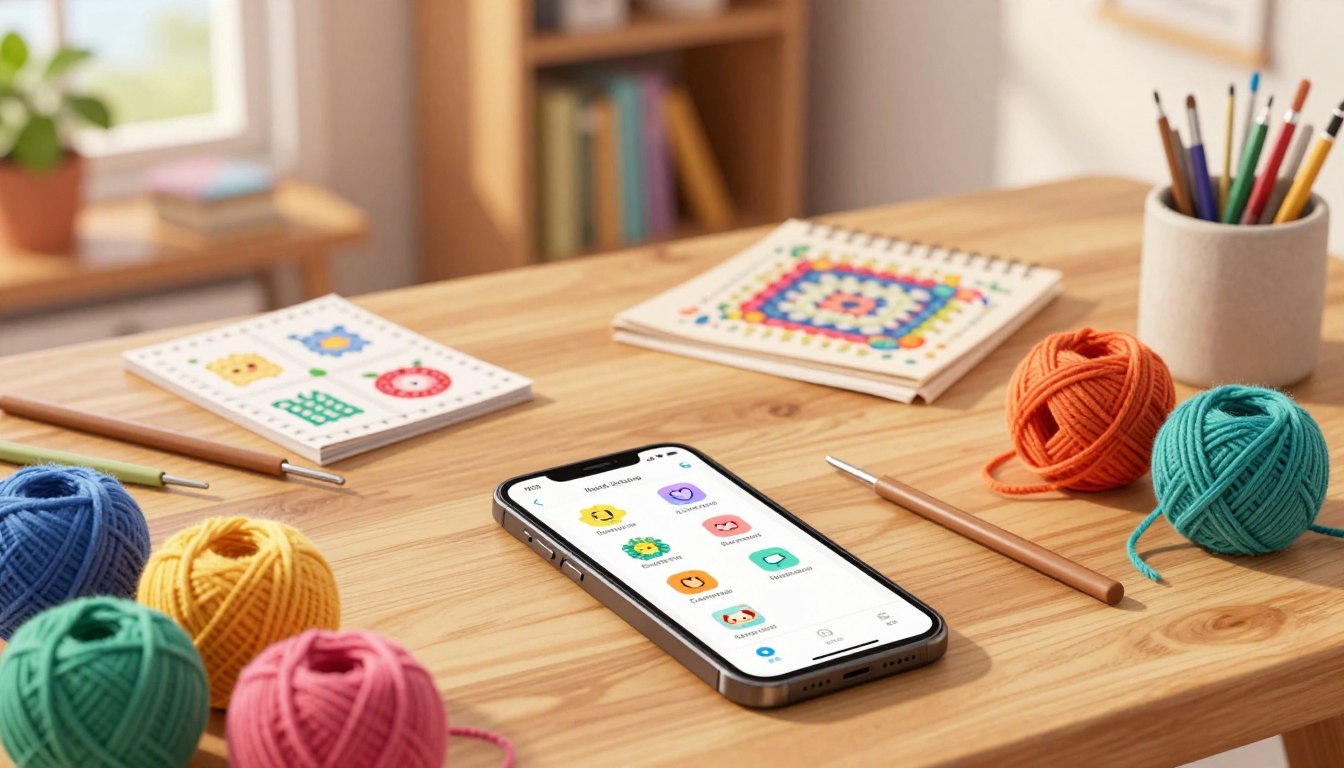 Aplicativos gratuitos que ajudam você a aprender crochê rápido