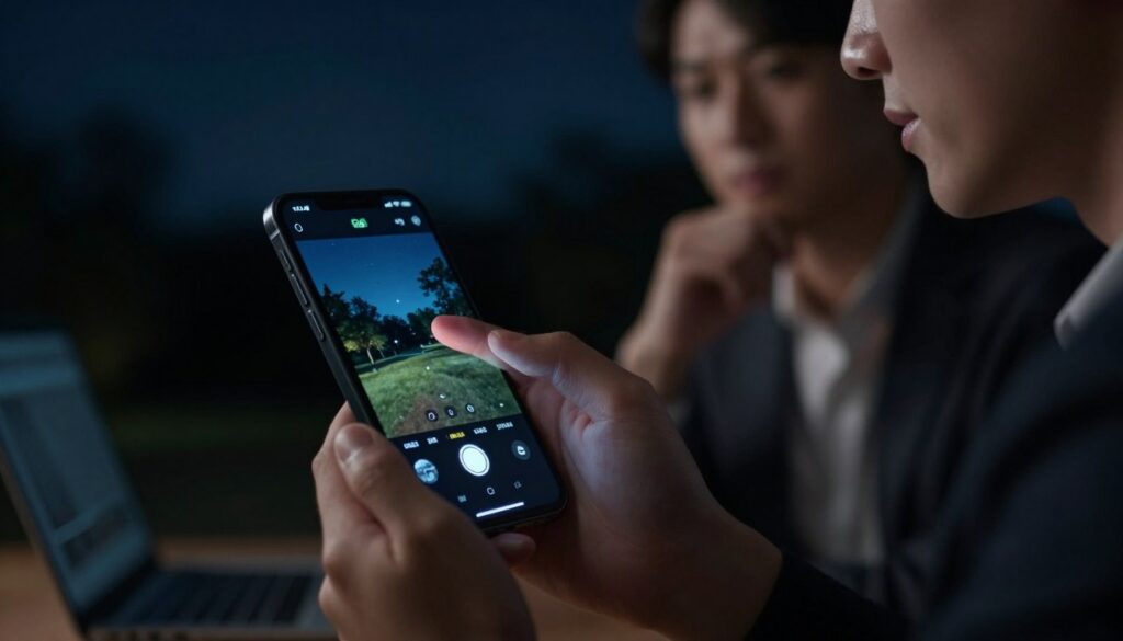 avaliação de aplicativos de visão noturna