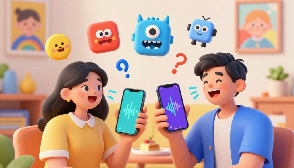 efeitos de voz engraçados