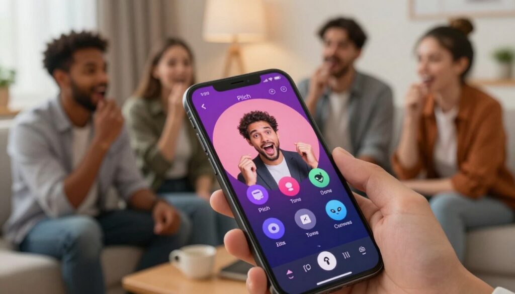 funcionalidades dos aplicativos de mudança de voz