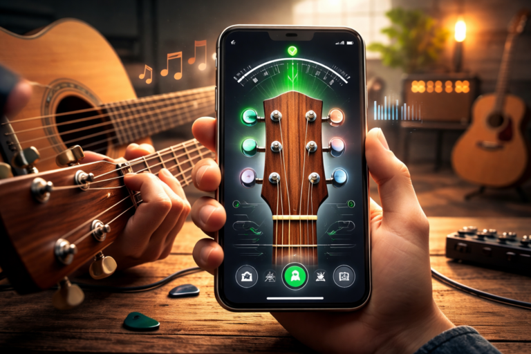 Como Afinar Seu Violão Usando Apenas o Celular Hoje