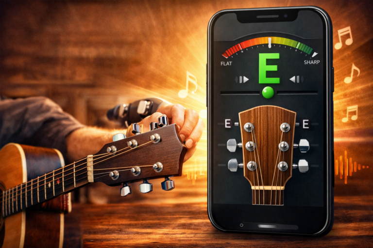 Afine seu violão sem esforço com esse app grátis