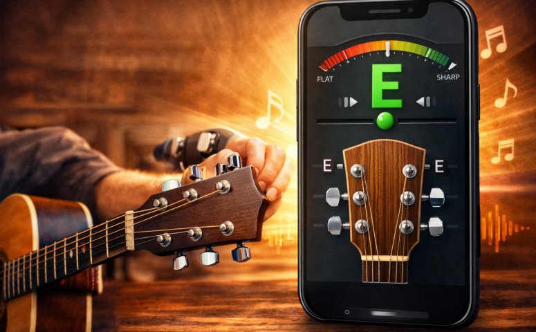 Afine seu violão sem esforço com esse app grátis