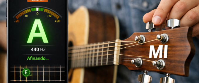 Descubra Como Afinar Seu Violão Pelo Celular de Forma 100% Gratuita