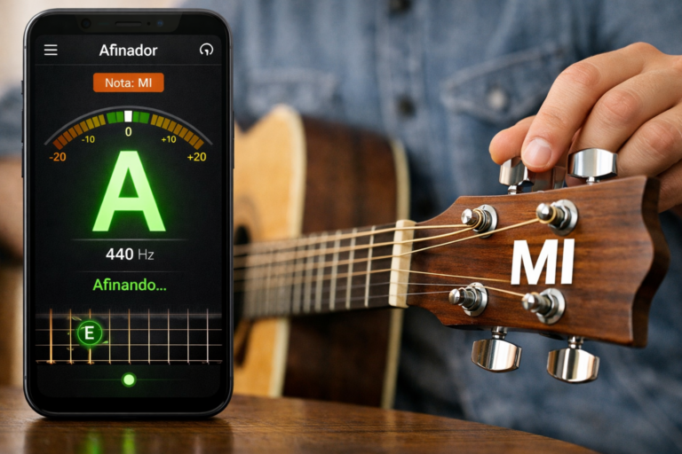 Descubra Como Afinar Seu Violão Pelo Celular de Forma 100% Gratuita