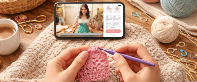 Aplicativo Grátis de Crochê: Aprenda Passo a Passo Pelo Celular