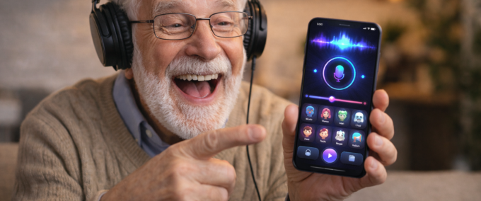Apps de Mudança de Voz Para Gravar Áudios Engraçados