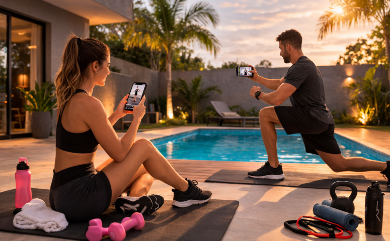 Descubra o app que mostra como treinar em casa sem academia