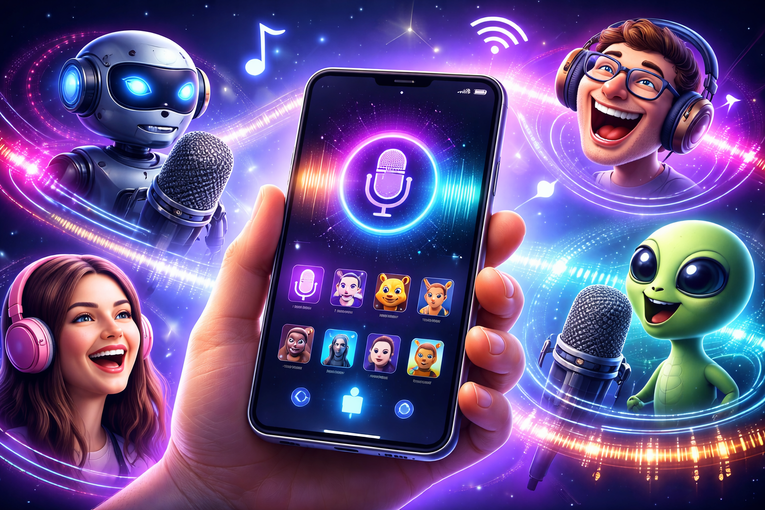 Aplicativos Atualizados para Mudar Voz com Alta Qualidade