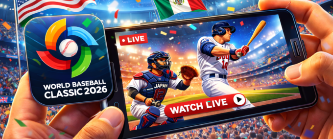 Aplicativos para Assistir o World Baseball Classic ao Vivo