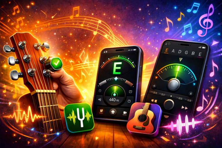 Melhores Aplicativos para Afinar Violão no Android