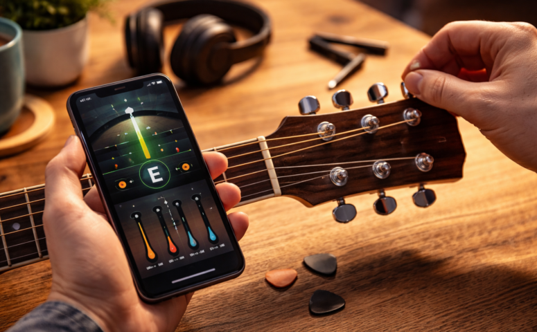Descubra os Aplicativos Que Afina Seu Violão Pelo Celular em Segundos