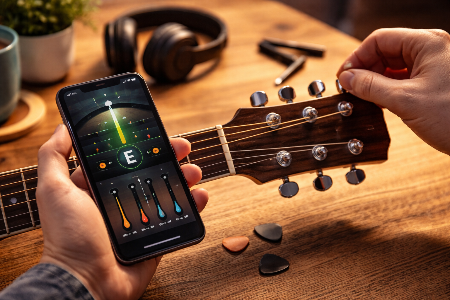 Descubra os Aplicativos Que Afina Seu Violão Pelo Celular em Segundos