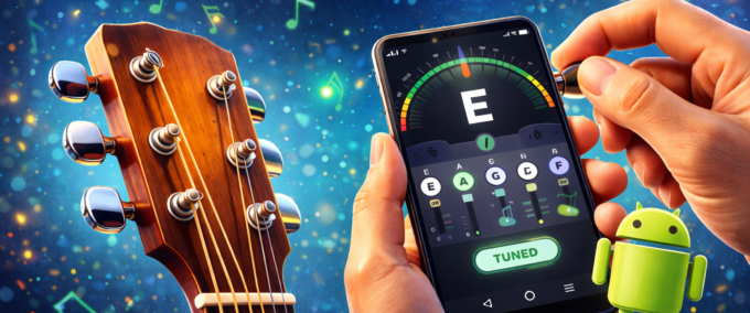 Aplicativos para afinar violão no Android