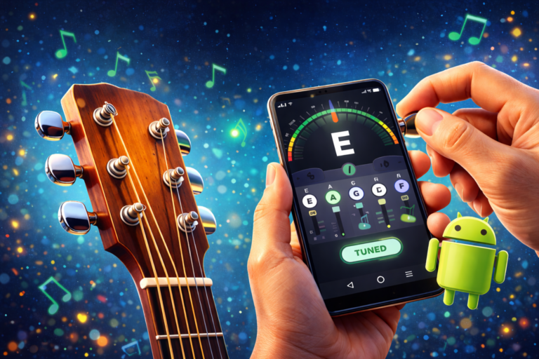 aplicativos para afinar violão no Android