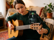 Aplicativos para afinar violão no iphone