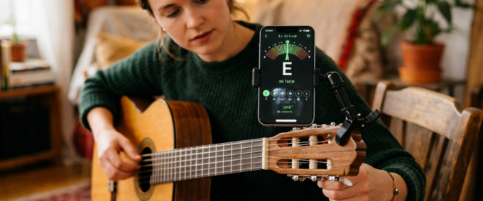 Aplicativos para afinar violão no iphone
